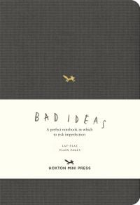 A Notebook for Bad Ideas (Medium / Dark Grey / Unlined)