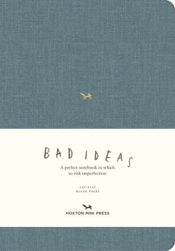 A Notebook for Bad Ideas (Large / Blue / Lined)