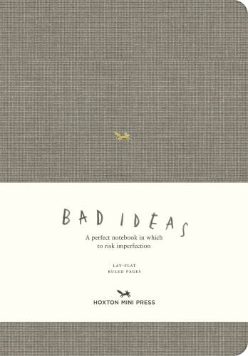 A Notebook for Bad Ideas (Large / Light Grey / Lined)