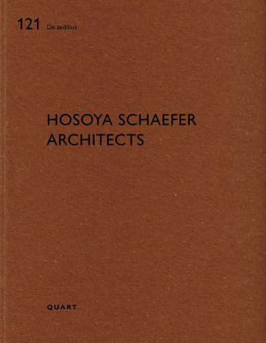 Book cover of Hosoya Schaefer: De aedibus. Published by Quart Publishers.