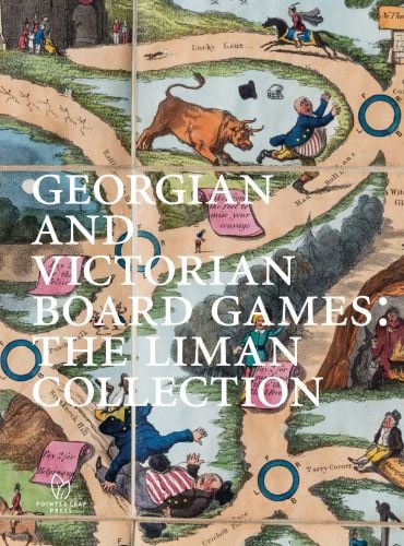 Book cover of Georgian and Victorian Board Games: The Liman Collection. Published by Printed Leaf Press.
