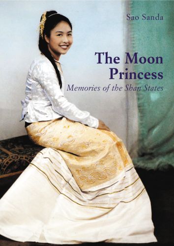 Princess Sao Sandao in traditional dress, on cover of 'The Moon Princess', by River Books.