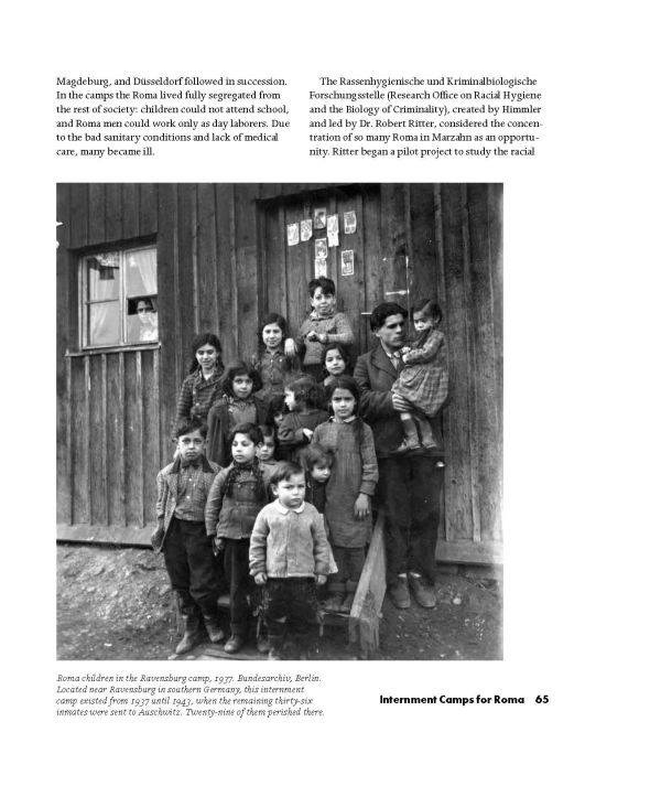 Book cover of Auschwitz: Not Long Ago. Not Far Away, with the train tracks heading towards the Auschwitz II (Birkenau) concentration camp. Published by Abbeville Press.