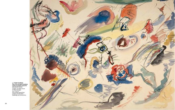 Book cover of Watercolor: A History, featuring a watercolour painting of tall slender trees in front of blue lake. Published by Abbeville Press.