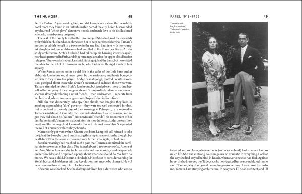 Book cover of Passion by Design: The Art and Times of Tamara de Lempicka, featuring a painting titled 'Self-Portrait in the Green Bugatti'. Published by Abbeville Press.