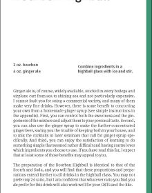 Book cover of The Cocktail Seminars, with cocktail stirrer. Published by Abbeville Press.