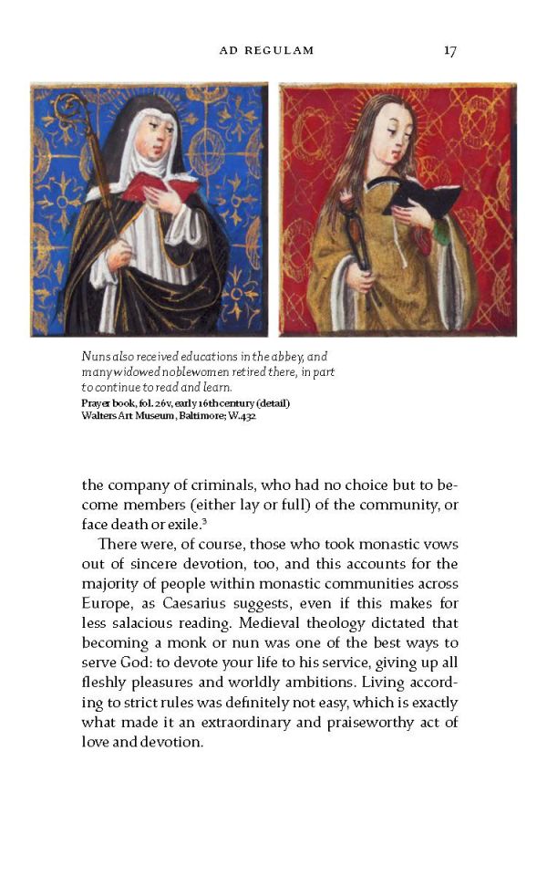 Book cover of How to Live Like a Monk: Medieval Wisdom for Modern Life, featuring monks gardening, painting, and riding a scooter. Published by Abbeville Press.