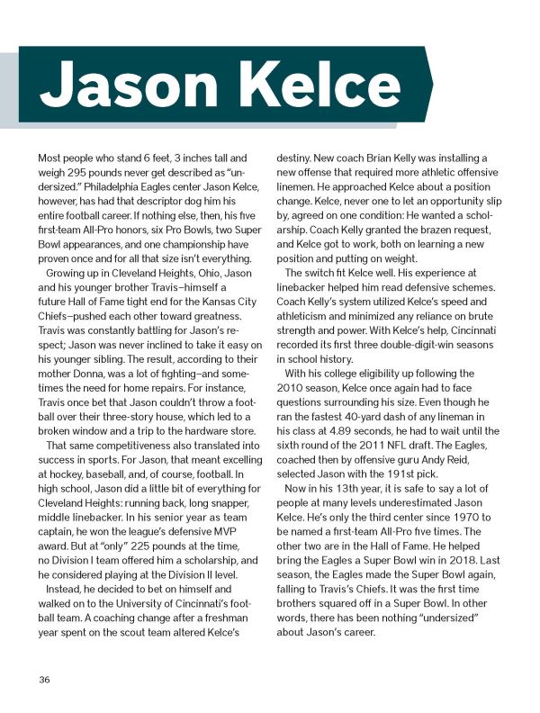 Book cover of Stars of the NFL, with three American footballers, including Patrick Mahomes, in action on the pitch. Published by Abbeville Press.