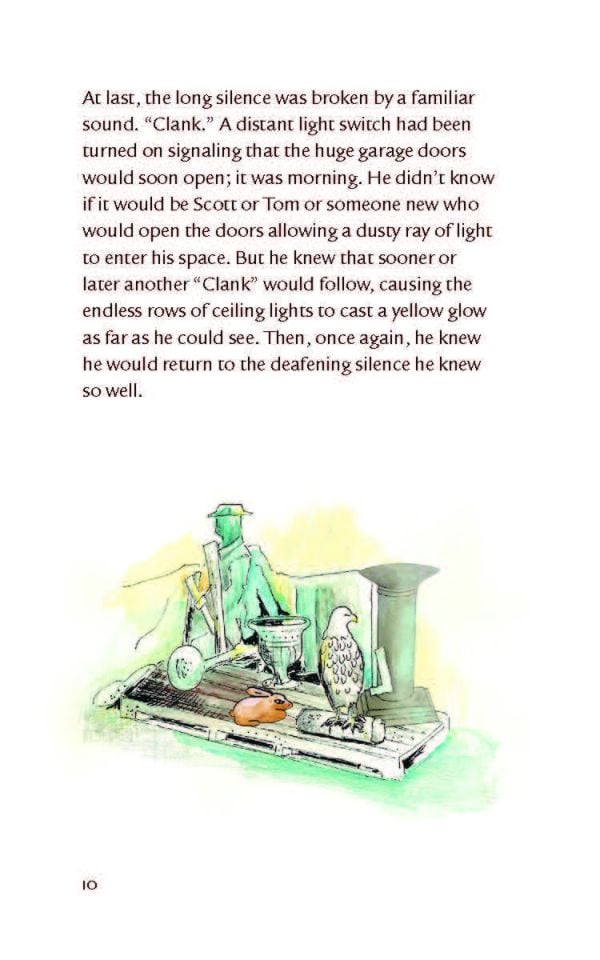 Book cover of The Discus Thrower Meets Peter Pan: A Story of the New York City Parks, with a figure holding up a discus in front of New York city. Published by Abbeville Press.