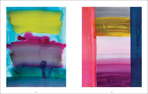 Book cover of Ptolemy Mann's Thread Painting, with a brightly colored artwork. Published by Hurtwood Press Ltd.