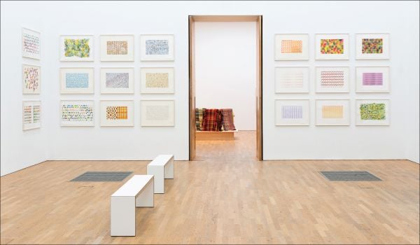 Book cover of Jacqueline Poncelet, with cream shapes positioned in see-through cubes. Published by Hurtwood Press Ltd.