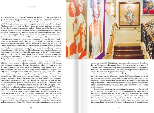 Book cover of Aesthetic Dining The Art Restaurant Around the World, with a fork, a knife, two spoons and a page with a chicken. Published by Cultureshock.