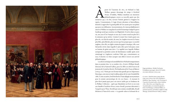 Book cover of L'homme le plus fortune de son temps: Sir Richard Wallace: Connaisseur, Collectionneur, Philanthrope, with a portrait of the philanthropist. Published by Pallas Athene.