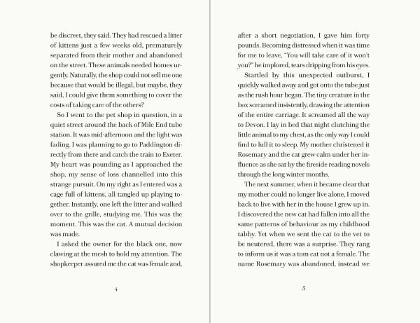 Book cover of The Gentle Author's The Life & Times of Mr Pussy: A Memoir of a Favourite Cat, with a black cat looking upwards. Published by Spitalfields Life Books Ltd.