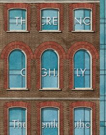 Book cover of The Gentle Author's The Creeping Plague of Ghastly Facadism, with front of brick building with windows. Published by Spitalfields Life Books Ltd.