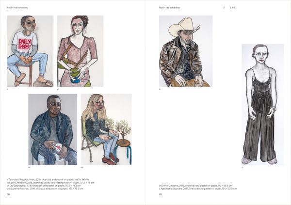 Book cover of Parallel Lines: Eileen Cooper, featuring six details of figurative paintings. Published by Royal Academy of Arts.