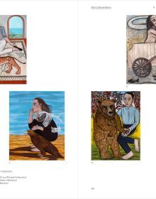 Book cover of Parallel Lines: Eileen Cooper, featuring six details of figurative paintings. Published by Royal Academy of Arts.