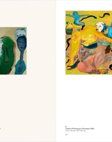 Book cover of Parallel Lines: Eileen Cooper, featuring six details of figurative paintings. Published by Royal Academy of Arts.