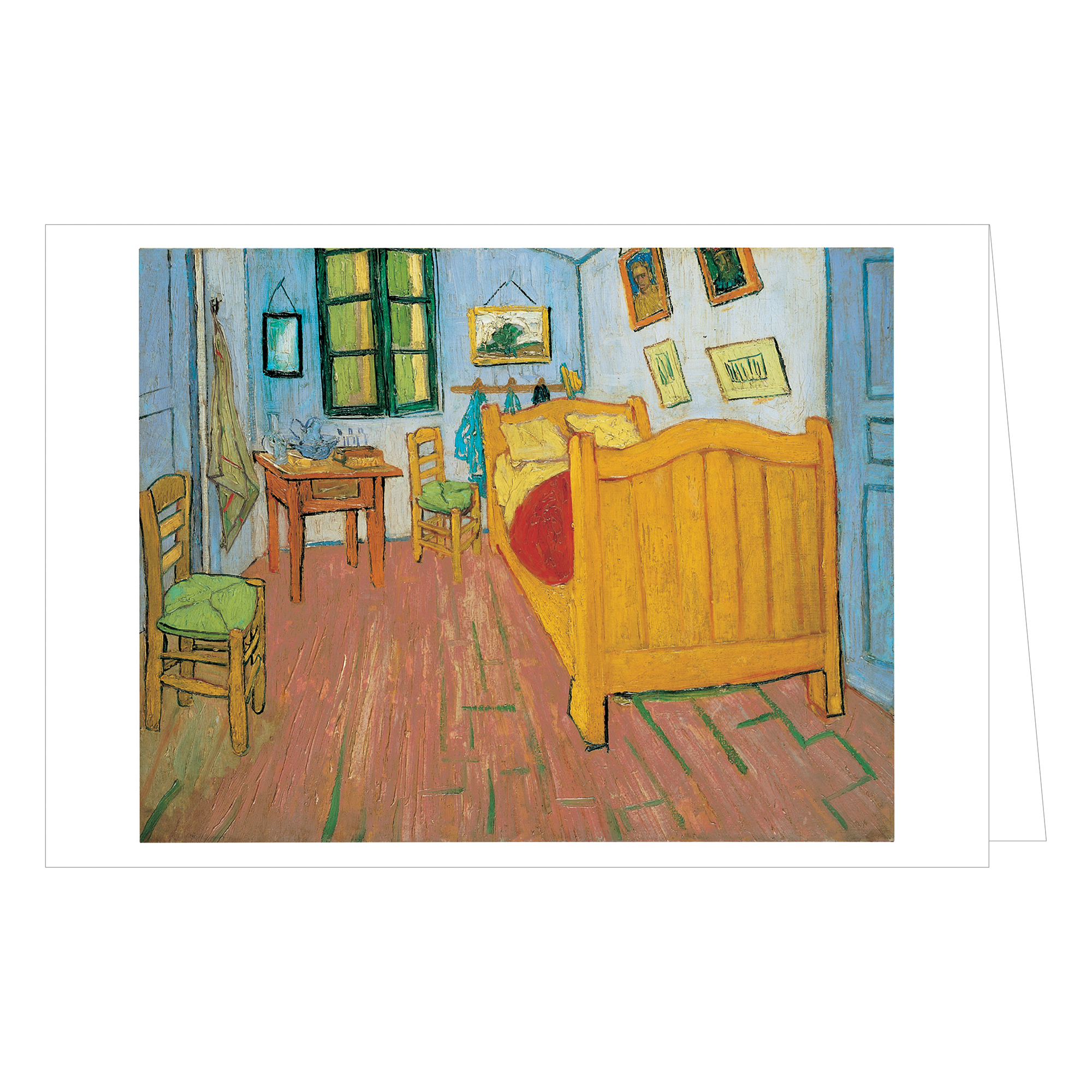 Vincent van Gogh's bright painting 'Sunflowers' to notecard box, by teNeues stationery.