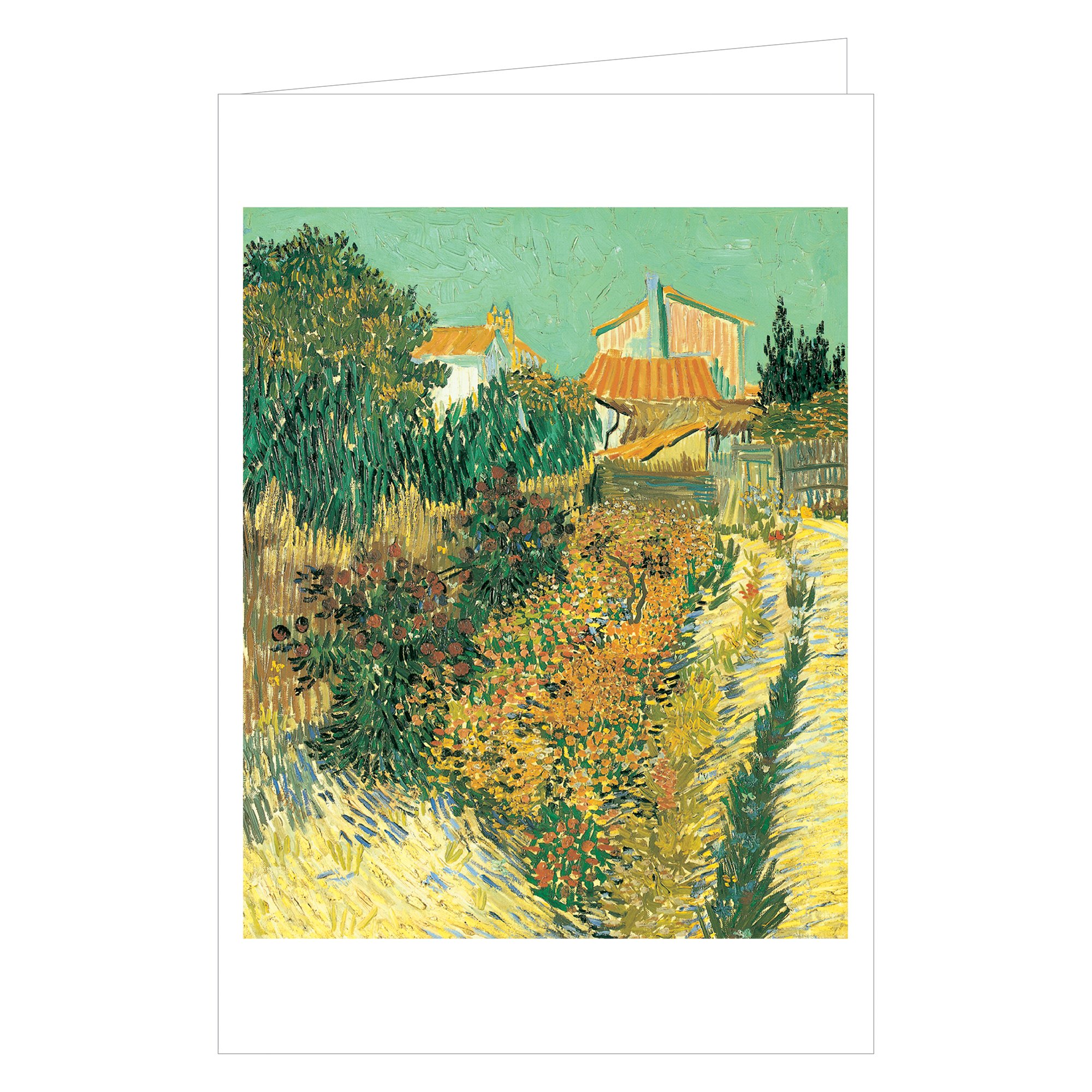 Vincent van Gogh's bright painting 'Sunflowers' to notecard box, by teNeues stationery.