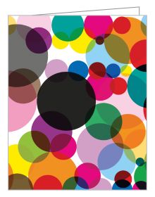 teNeues Notecard stationery box with colourful square geometric design by Nicole and Petra Kapitza.
