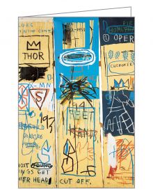 Jean-Michel Basquiat FlipTop Notecards