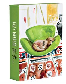 Cozy Weekend FlipTop Notecards