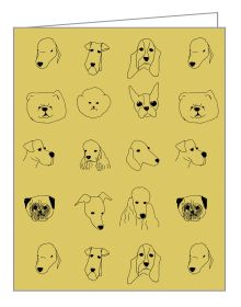 teNeues Notecard stationery box with dog drawings from Baines&Fricker to cover.