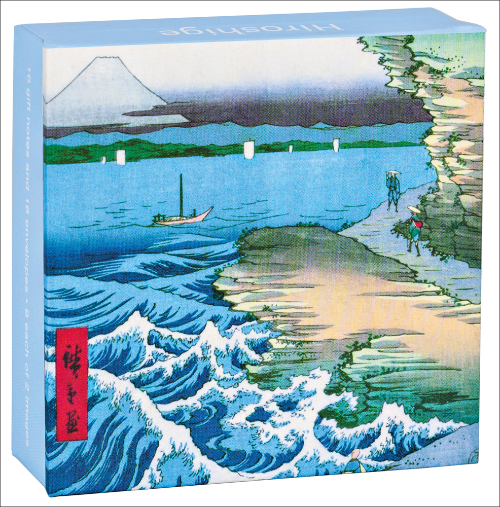 Hiroshige Mini FlipTop Notecard Box - ACC Art Books UK