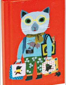 Cat Tourist Mini Notebook