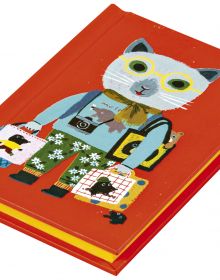 Cat Tourist Mini Notebook