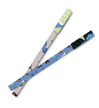 Pen-set case of Butterflies 8-Pen Set, featuring colourful butterflies. Published by teNeues Stationery.