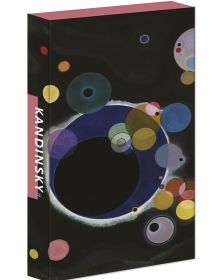 Vasily Kandinsky’s abstract artwork 'Several Circles', to pen set box by teNeues Stationery.