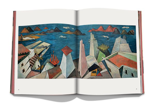 Book cover of Botello:The Art of Ángel Botello; featuring a portrait painting of two figures. Published by PRINT The Book Agency.