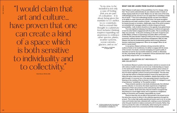 Book cover of Art Thinking: Art, Meaning and Brand Leadership; featuring a sculpture of head with the top shorn off. Published by Cultureshock.