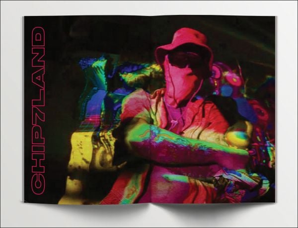 Book cover of Chip7Land: Behind the Scenes of a Bangkok Graffiti Writer, featuring a distressed wall mural of an Asian mythological creature. Published by Soi Books.