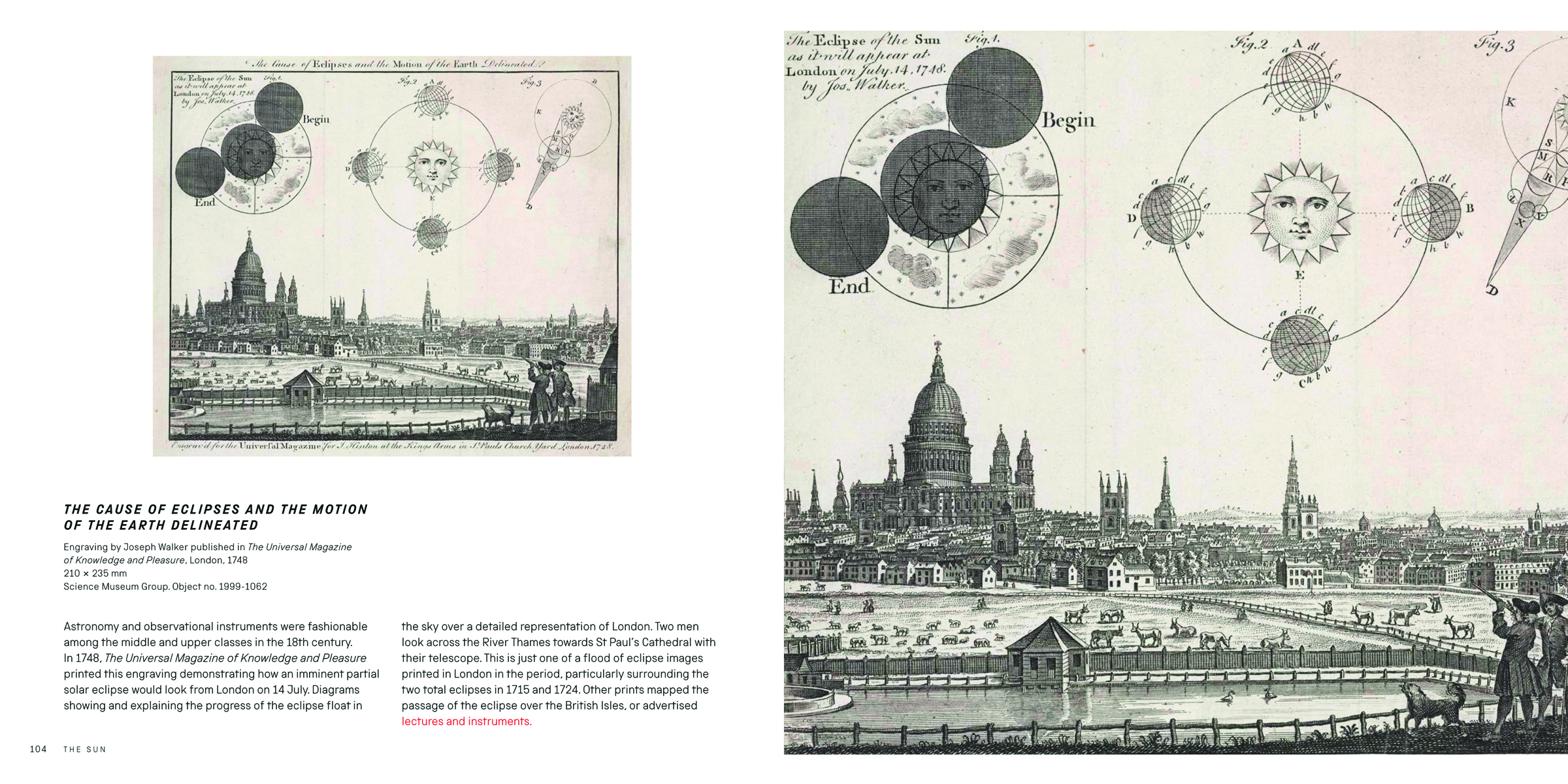 Gold embossed diagram of compass and Earth's orbit around sun, on navy cover, THE SUN One Thousand Years of Scientific Imagery in gold font below