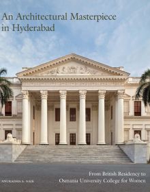 European style mansion built by James Achilles Kirkpatrick, 'An Architectural Masterpiece in Hyderabad', in brown front above.