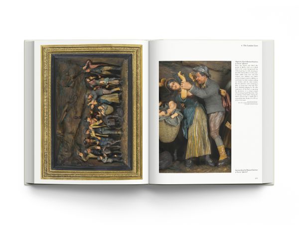 Book cover of Mr Percy, Portrait Modeller in Coloured Wax, The Miniatures and Tableaux of Samuel Percy, with a wax relief titled 'A Woman with Children Gathering Apples'. Published by ACC Art Books.