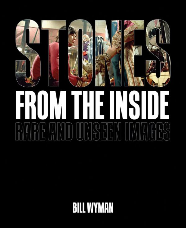 Book cover of From the Inside: Rare and Unseen Images, with a backstage shot of Mick Jagger. Published by ACC Art Books.