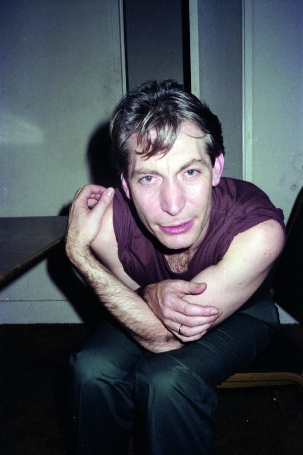 Book cover of From the Inside: Rare and Unseen Images, with a backstage shot of Mick Jagger. Published by ACC Art Books.