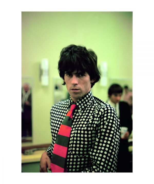 Book cover of From the Inside: Rare and Unseen Images, with a backstage shot of Mick Jagger. Published by ACC Art Books.