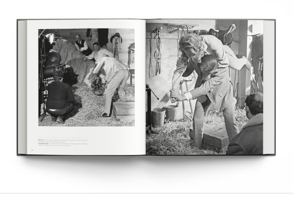 Book cover of Bond: Photographed by Terry O'Neill', featuring Roger Moore as James Bond, holding silver gun. Published by ACC Art Books.