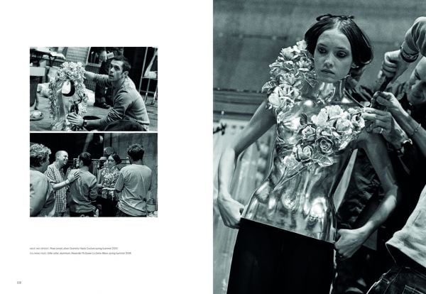 Book cover of Shaun Leane, with a spiked metal and wood ear cuff. Published by ACC Art Books.