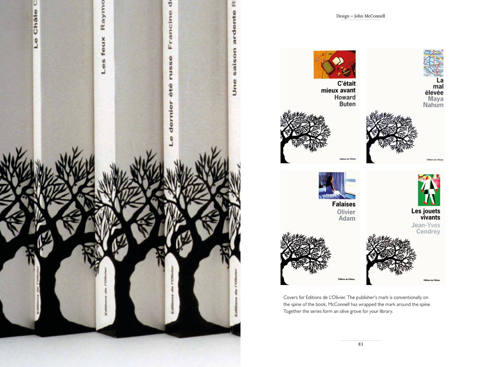 Book cover of John McConnell: Design. Published by ACC Art Books.