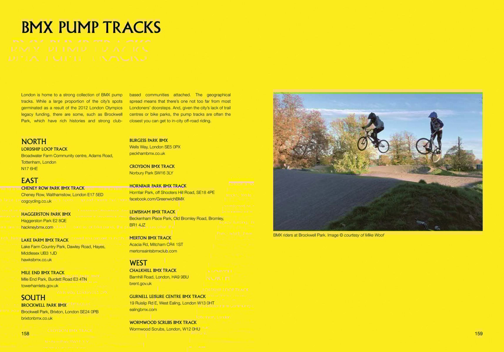 Book cover of Bike London, with a cyclist riding over bridge in London. Published by ACC Art Books.