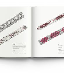 Book cover of Understanding Jewellery, The 20th Century, featuring luxury diamond and ruby jeweled bangles. Published by ACC Art Books.