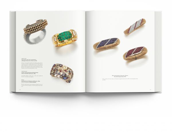 Book cover of Understanding Jewellery, The 20th Century, featuring luxury diamond and ruby jeweled bangles. Published by ACC Art Books.