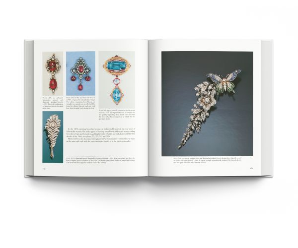 Book cover of Understanding Jewellery, with a diamond and peridot green brooch. Published by ACC Art Books.