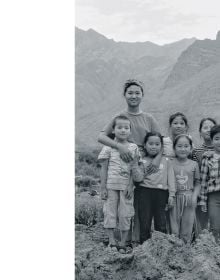Book cover of Farmer, Photographic Portraits by Pang Xiaowei, featuring a portrait of Chinese farmer. Published by ACC Art Books.
